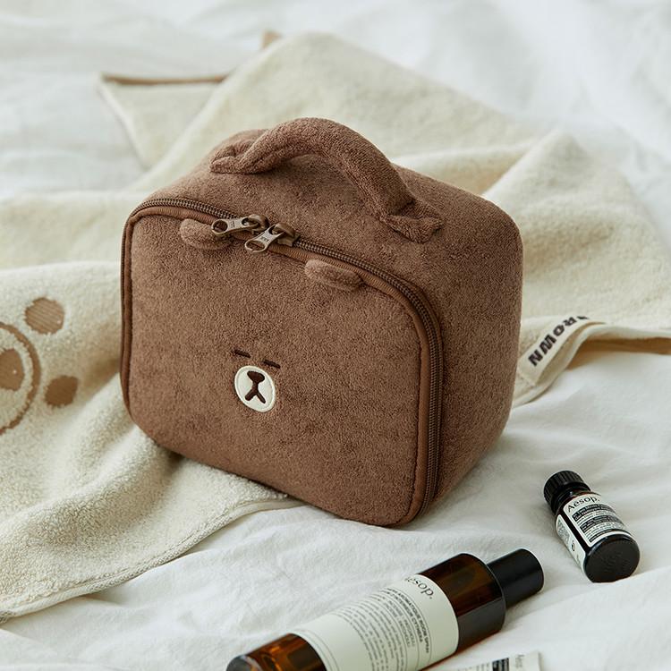 

LINE FRIENDS Коричневый Lazy Day Multi Pouch