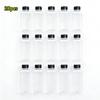 20Pcs Leak-Proof Clear Plastic Juice Bottles-Perfect For Juicing Smoothies Milk Homemade and Other Beverages Portable for Out