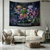 Hunter X Hunter Wall Tapestry Aesthetic Wall Hanging Printed Fabric Blanket Decorative Tapestries For Bedroom Living Room Home Decor