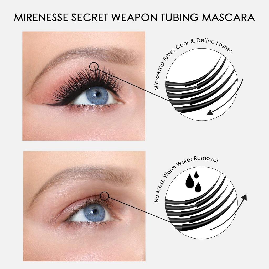 Organically Supreme 24hr Tubing Mascaras Full Size 3pce Kit PACK EYE 8XM15-SF