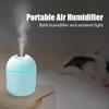 Mini Humidificador de Aire USB Habitación de Bebé 250ML Difusor de Aceites Esenciales de Aroma Coche Ultrasónico Silencioso Generador de Niebla Difusor Lámpara LED de Color