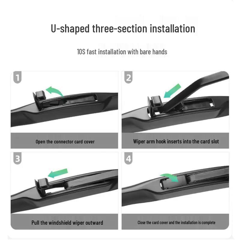Changan Lantuzhe Pickup Truck Frameless Wiper Blade Set