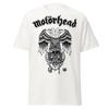 Stakes Motorhead - Dubbelörn Jumbo Tryck T- T- Vit Ny Unisex T-shirt