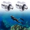 High Pressures Port Adapters Low High Pressures Scubas Diving Swivels Connector for Safe Equipment Integration