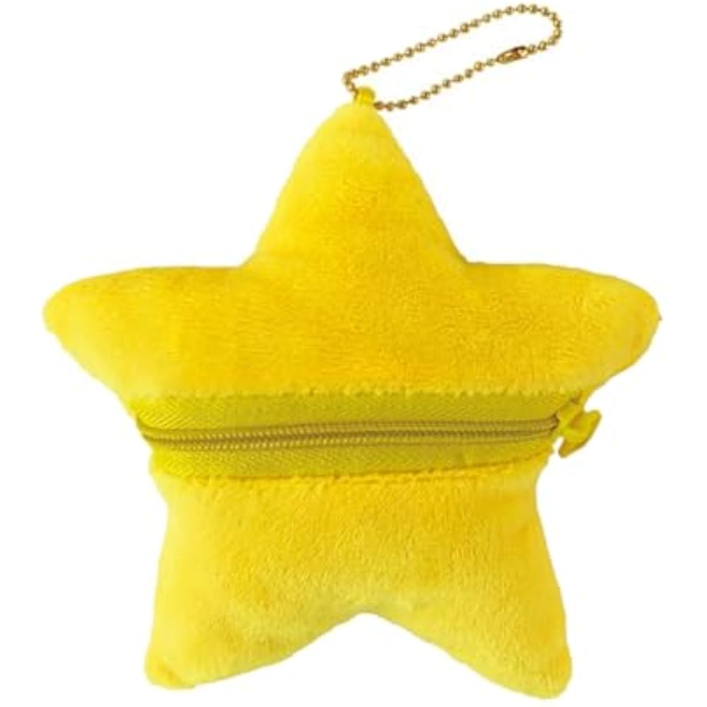 Sun Art Super Mario Diecut Coin Case Star MBS-693B-YEL