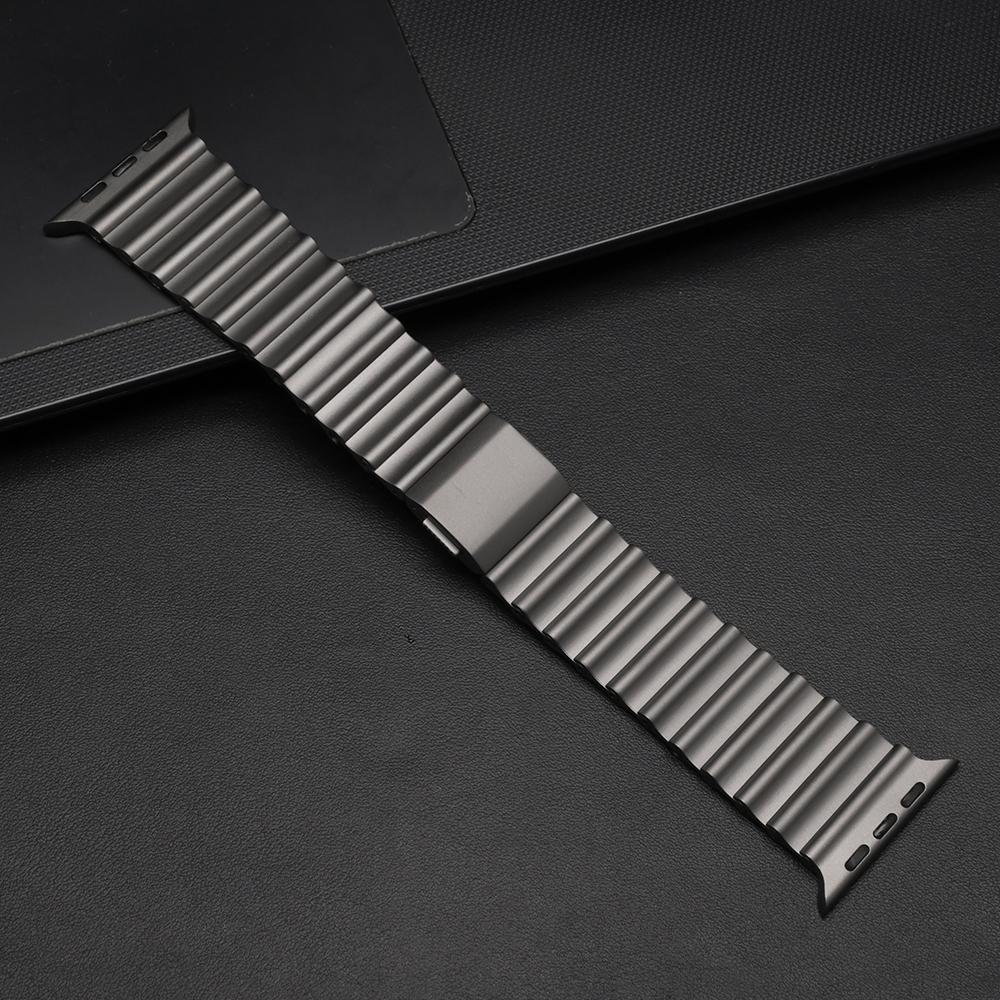 

Stainless Steel Strap for Apple Watch 49mm Ultra 3 2 Watchband Mans Metal Band for Iwatch Series 11 10 46mm 7 8 9 45mm SE3 44mm 49mm 46mm 45mm 44mm сірий