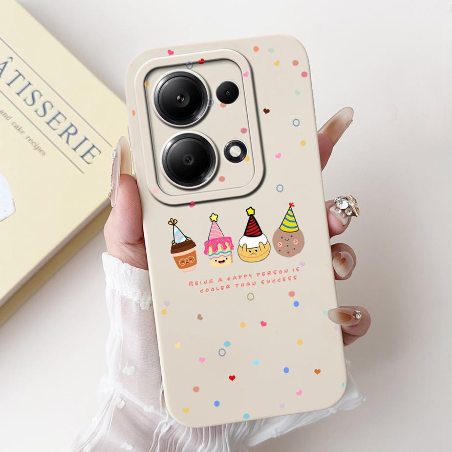 

For Xiaomi Redmi Note 13 Pro 4G Case Cute Fashion Cartoon Cover Soft TPU Phone Cases For Redmi Note 13 Pro Plus Note13 5G Bumper Redmi Note 13 Pro 5G