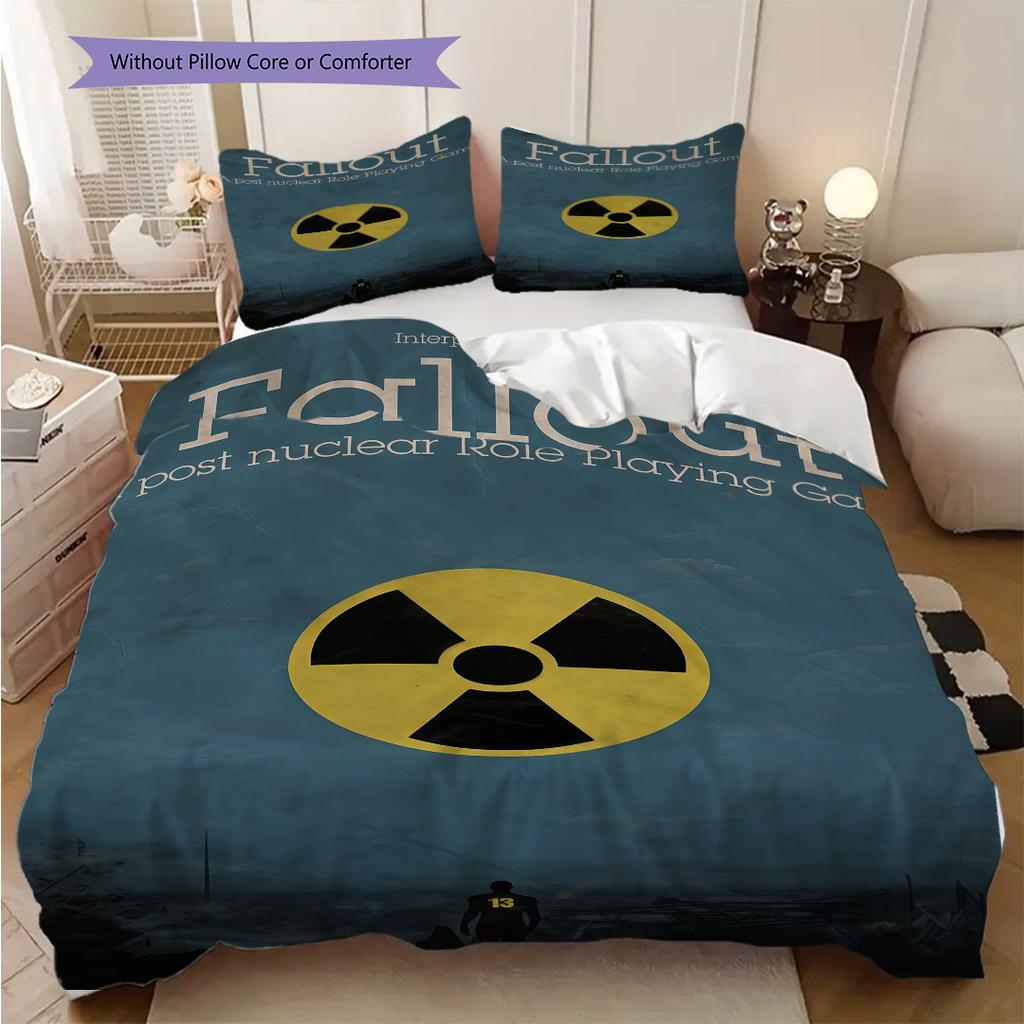 Vaulttec Secure Haven Bedding 1 Duvet Cover 2 Pillowcase Without Core Christmas Birthday Gift Soft And Comfortable Bedding Set