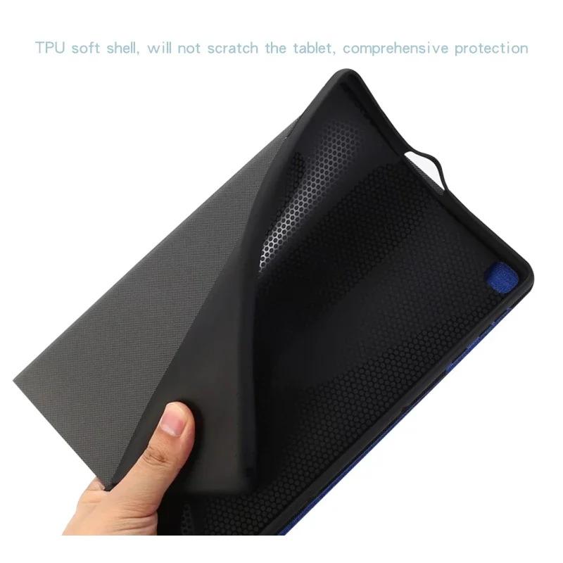Case For Samusng Galaxy Tab A8 10.5'' (2021) SM-X200 SM-X205 Leather PC Back Cover Stand Auto Sleep Smart Magnetic Folio Cover