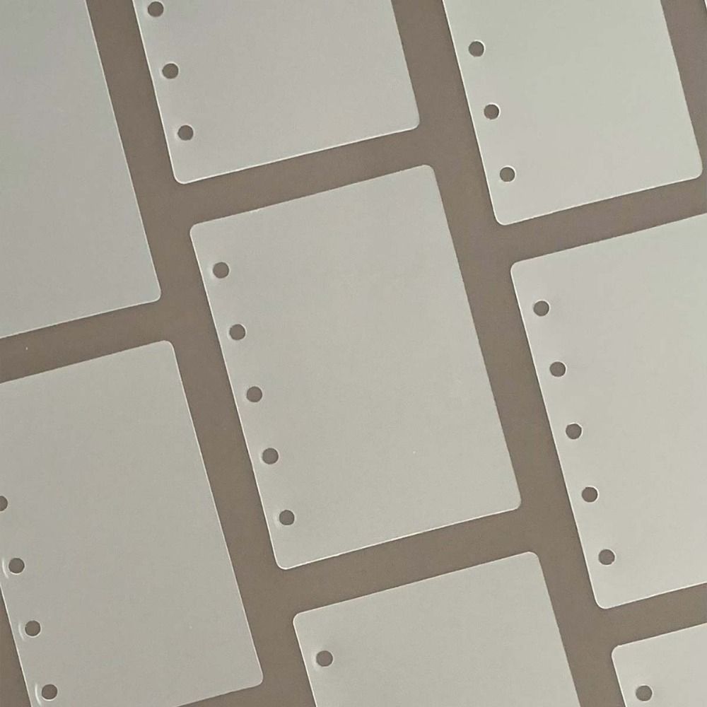 10pcs M5 A8 Spiral Binder Divider Page Separator Diary Journal