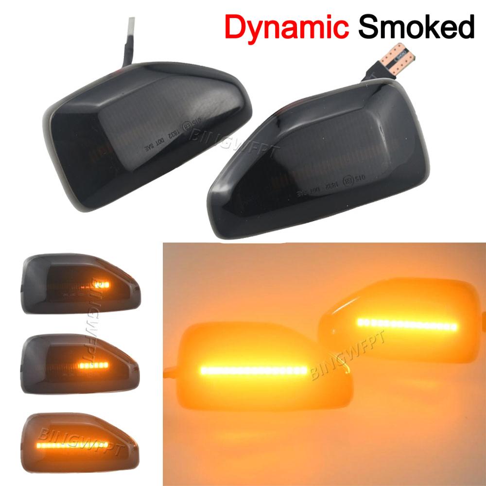 For Renault Duster Dacia Duster II 2017 2018 2019 2020 2021 2022 LED Dynamic Side Marker Turn Signal Light