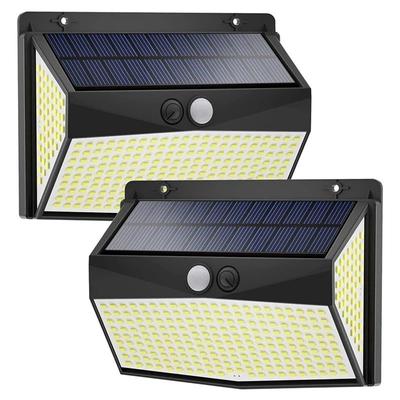 318/248/158 Led Solar Lichter Outdoor Garten Wand Lampe Mit PIR Motion Sensor IP65 Wasserdichte Straße Flutlicht