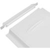 Acouto 12in White RV Screen Door Slider Panel - Replacement for Motor Home and Trailers