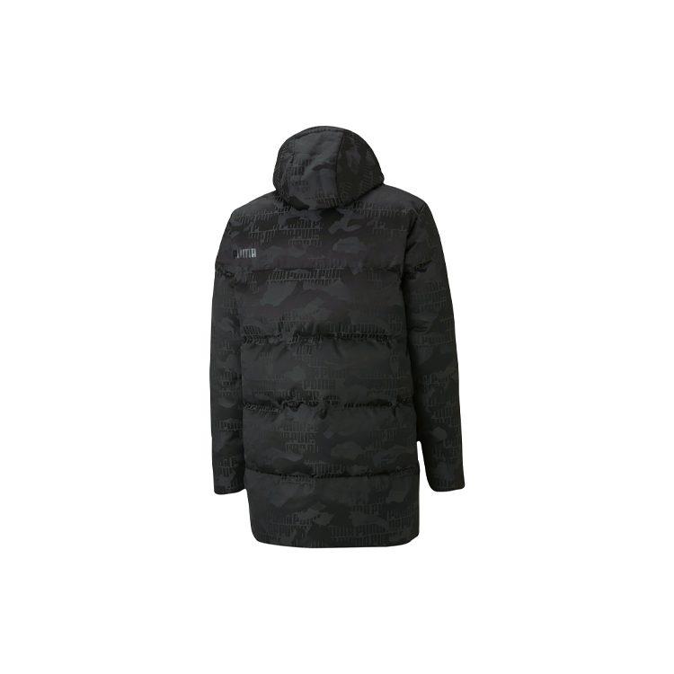 PUMA Down Jackets Men's Black Hooded Moderate 585502-01