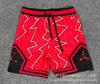 New 2026 summer loose and quick-drying men's AJ basketball shorts printed trendy sports casual pants source wholesale