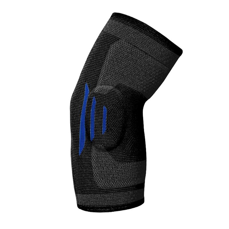 

Поддержка локтя Налокотники для теннисистов Компрессионные рукава для рук Легко использовать Дышащий налокотник для мужчин и женщин M чёрный