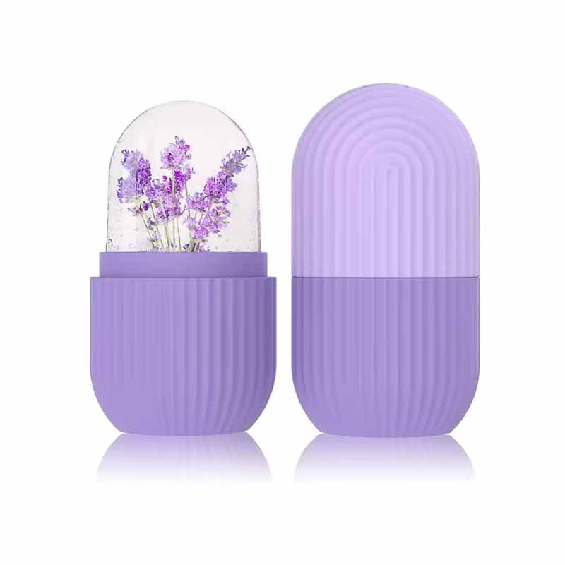 

Профессиональный ледяной ролик для лица, 1 шт. - Успокаивающая ванночка для кубиков льда для очищения пор и увлажнения кожи - Идеально подходит для ухода за кожей лица розовый