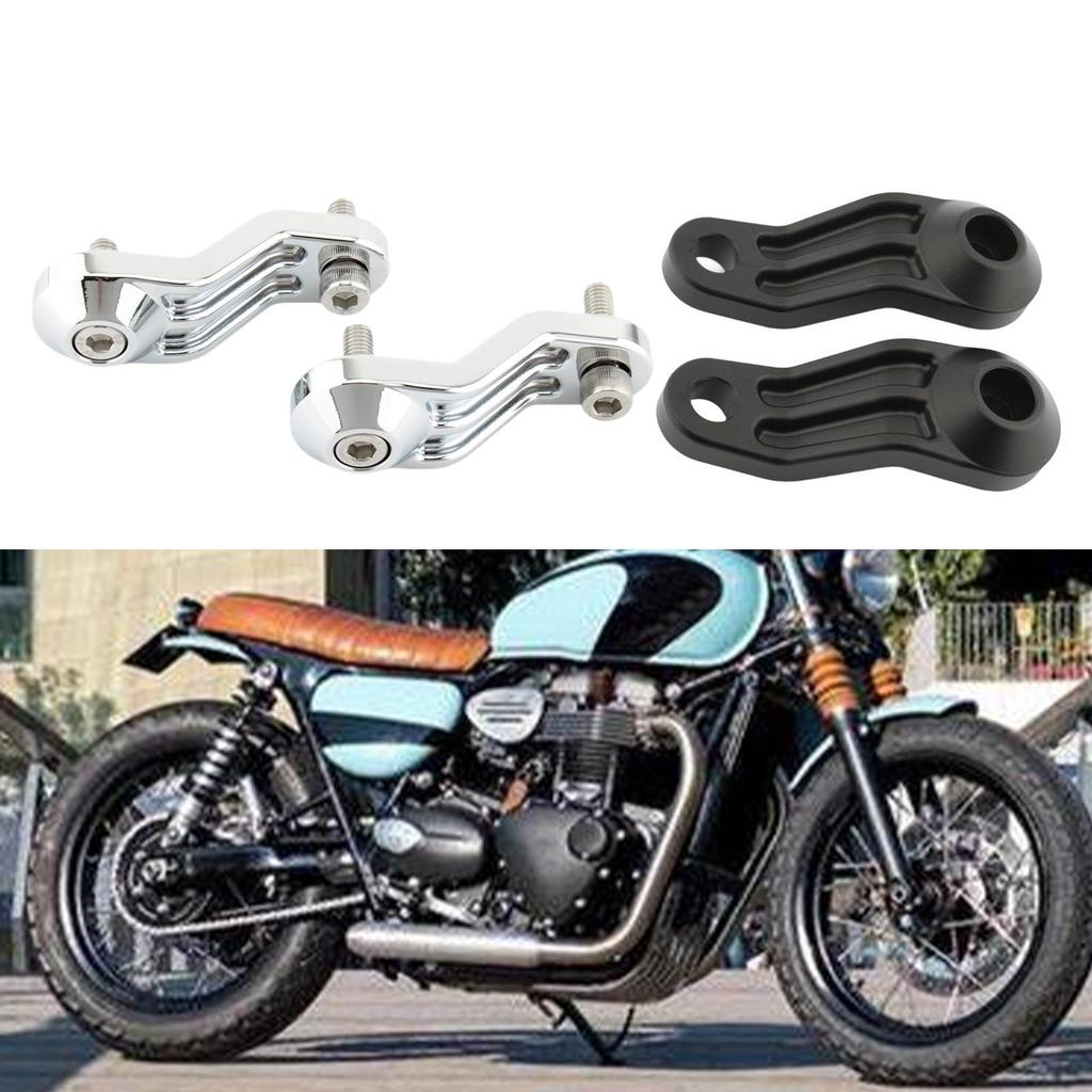 2Pcs Motorcycle Rear Turn Signal Bracket Metal Mounting for T120 Lightweight Spare Parts Accessory