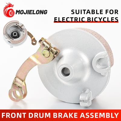 Langlebige Trommelbremsbaugruppe für E-Fahrzeuge - Robuster Bremsensatz Kompatibel mit den meisten Elektrofahrrad-/Elektroroller-Modellen