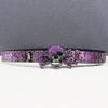 Y2K Rhinestone Skull & Snake Punk Belt - Unisex Leather with Rivet Decoration