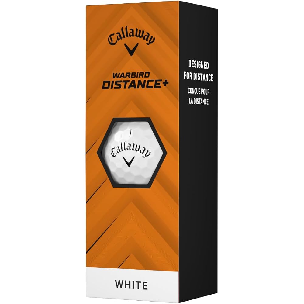 Callaway Warbird Distance Golf Balls 25 Pack 2-Piece Structure White