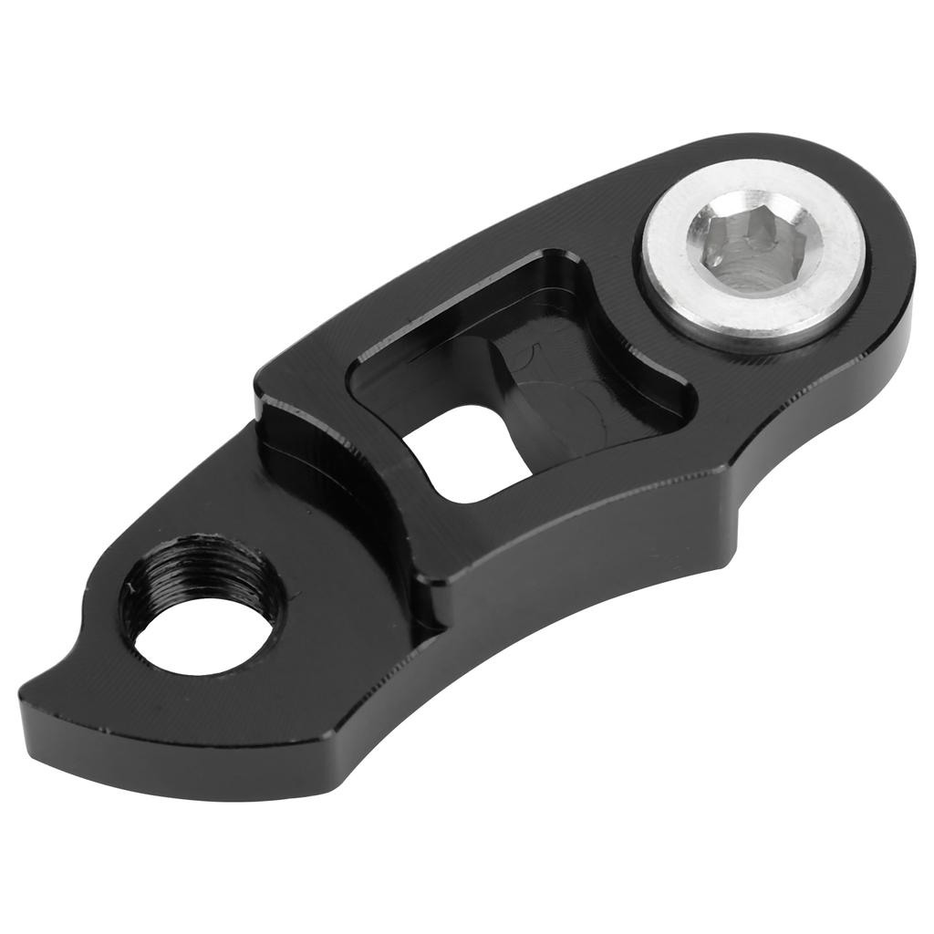Mountain Bike Rear Derailleur Hanger Bicycle Aluminum Alloy Tail Hook Extender AccessoryBlack