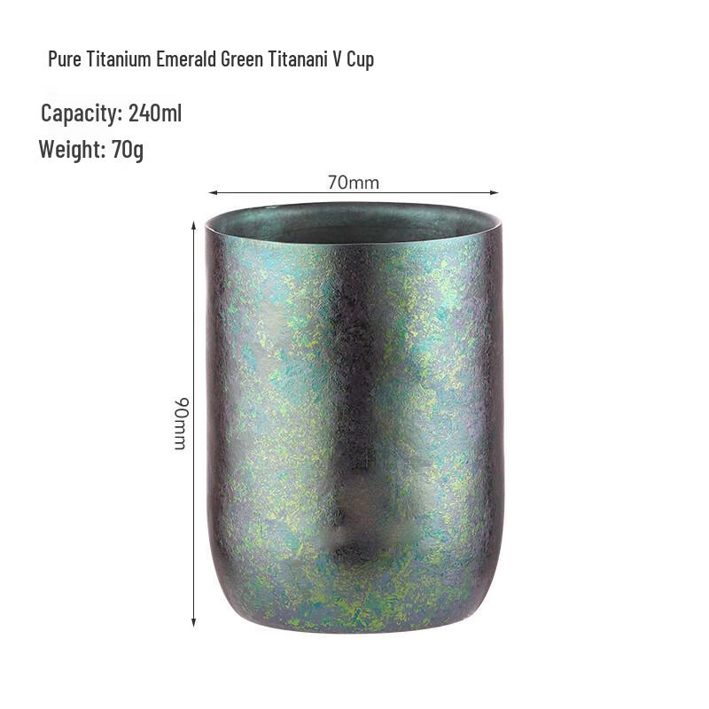 

MINGHUI Double-Layer Pure Titanium Water Cup