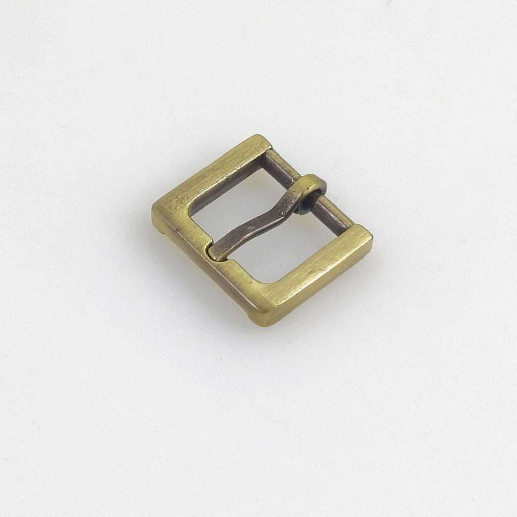 Blue Ancient 12MM Flat Pin Buckle: Short Handbag Hardware, Adjustable Square Belt Buckle