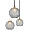 Designer Green Leaf Glass Pendant Light for Modern Spaces