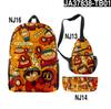 SOUTH PARK Backpack Set for School Boys Girls, Cute 3-Piece Laptop Bookbag with Pencil Case and Crossbody Sling Bag, Water-Resistant Large Capacity