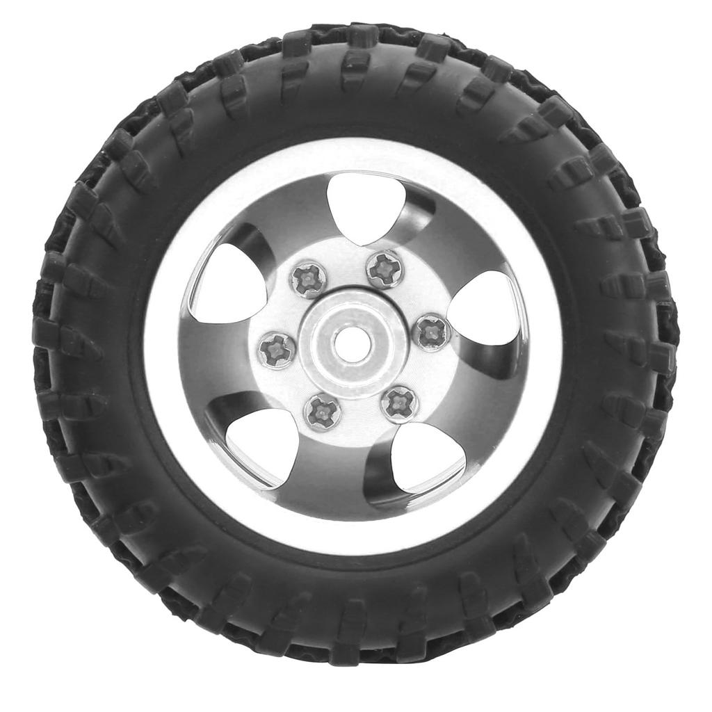 2pcs 52mm Aluminum Alloy Rr Tire Replacement Parts Fit for WPL D12 1/10 RC Truck (009)