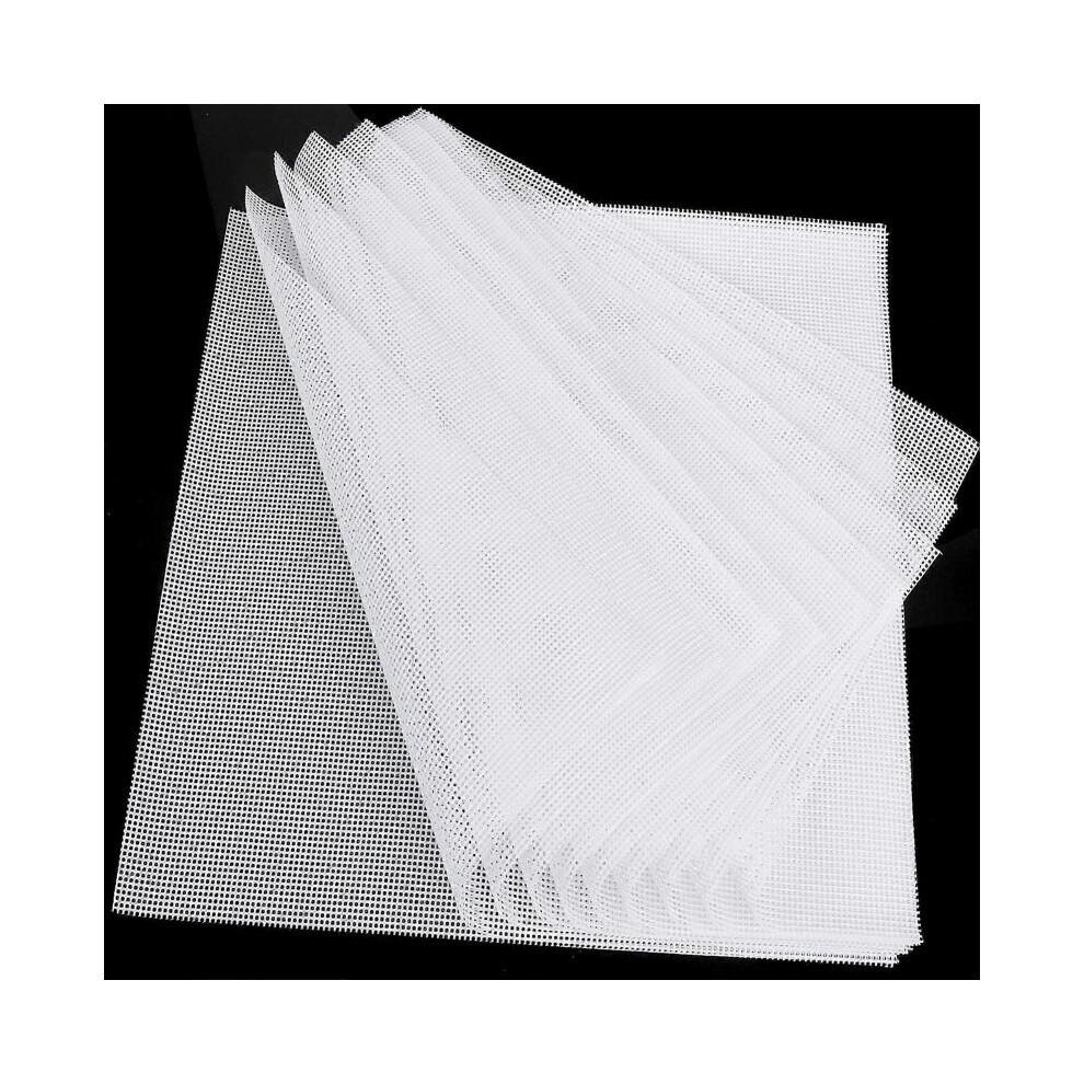 Hojas de Silicona para Deshidratador, Paquete de 10, 30 x 30/40 x 40 cm, Tapetes Cuadrados Antiadherentes para Deshidratador de Frutas para Alimentos, Secador de Frutas, Reutilizables 40x40 Cm
