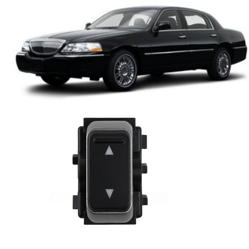Car Passenger Side Power Window Switch Window Glass Control Button 3W1Z14529AA For Lincoln Town 2003-2008