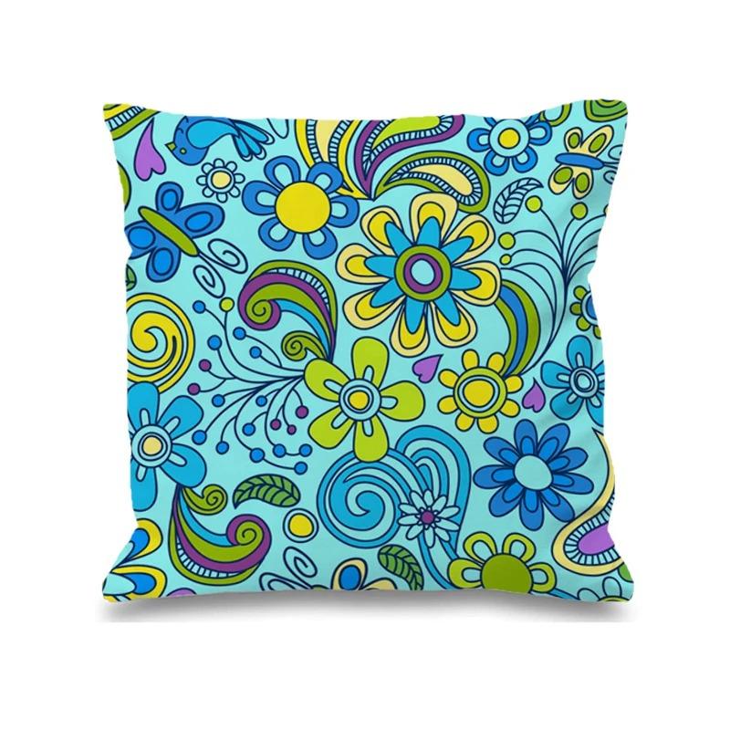 Nuove Federe Cuscino Decorativo Floreale Moda Copricuscini per Divano Soggiorno Camera da Letto Cameretta Bambini Decorazioni per la Casa