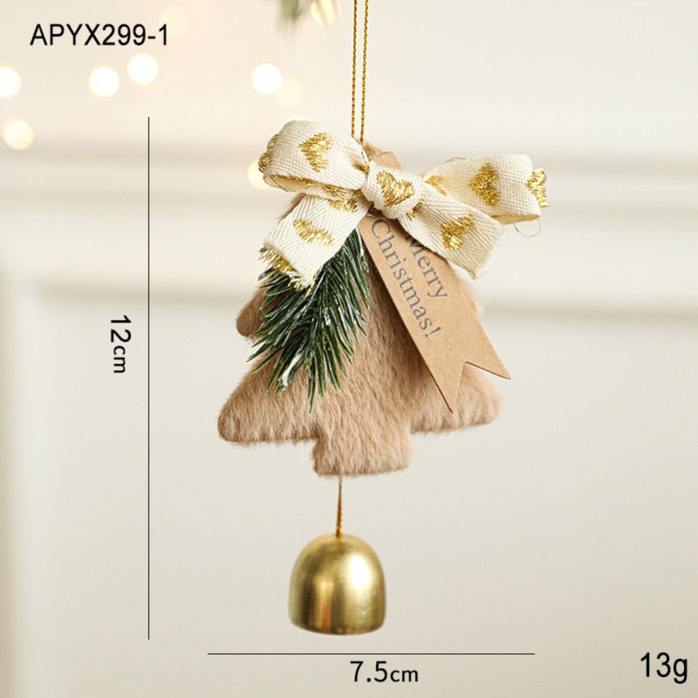 Premium Hanging Design Christmas Tree Pendants Exquisite Festive Colors Bell Pendant Cute Funny Xmas Decor Holiday
