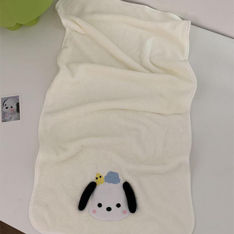 

Рушники з потовщеного коралового флісу Ins Pacha - Швидкосохнучі, надзвичайно абсорбуючі рушники для гуртожитків та дому 73*35 cm