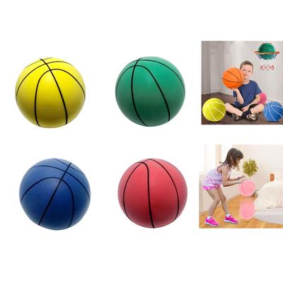 Silent Basketball Low Noise Indoor Training Ball Bouncing Mute Ball Squeezable Bouncing Basketball Silent Toddler Toys