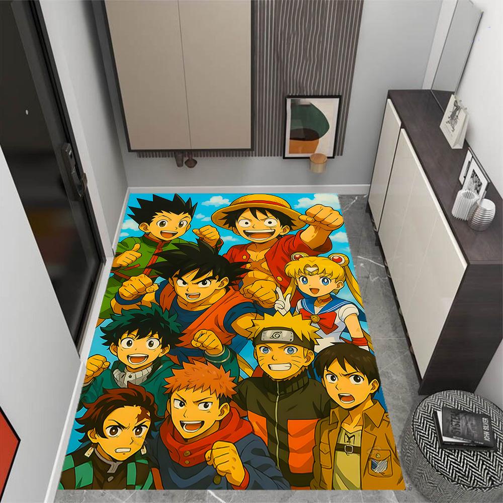 One Piece Adventure Floor Mat Perfect for Dining Room Decorate room Hallway Bedrooms Antislip Carpet Office home decor