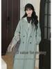 Korean-Style Double-Sided Wool Coat: Elegant, Versatile, Loose-Fitting, Long Women's Outerwear for Autumn and Winter
