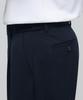 Musinsa Standard Lightweight Wide Hidden Banding Slacks [Navy]