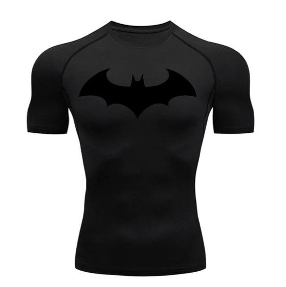 2023 Men's Quick-Dry Sport T-Shirt: Breathable, Sweat-Wicking, Elastic, Tight-Fit for Running & Gym