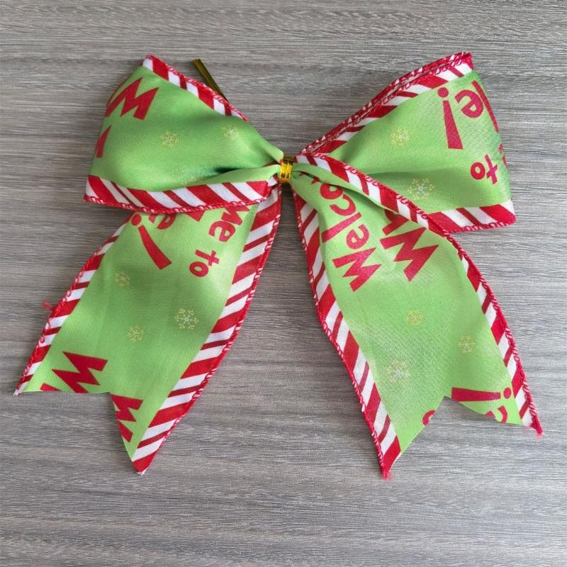 Christmas Candy Yard Decoration Ribbon For Indoor Outdoor Decor
