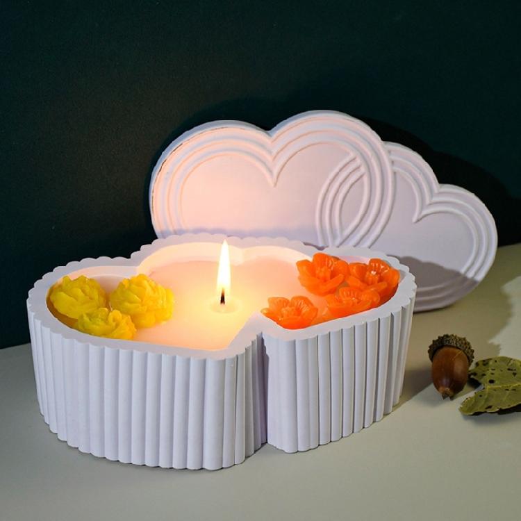 Storage Jar Mold Functional Makeup Brush Holder Molds Candle Cup Molds for Craft