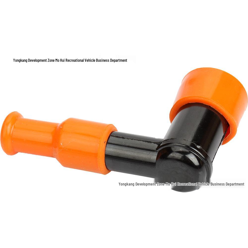 

Orange High-Voltage Spark Plug Cap for CG125-250CC Motorcycles, ATVs, Buggies, Off-Road, and Street Bikes Hybrid Model