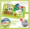 Animal Farm Felt Storybook: Baby's Busy Early Education Book