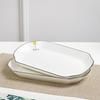 Abay Ceramic Fish Plate Set
