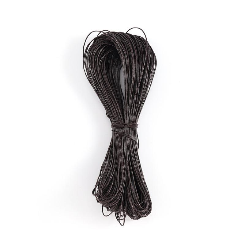 Handmade Diy Wire Jewelry Accessories 1mm Taiwan Wax Cord 3-strand Waxed Thread - Can Be Soldered