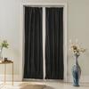 Yousheng Rod Pocket Door Curtain Thermal French Door Curtain Room Darkening Privacy Blackout Curtain Panel for Kitchen Patio Doors
