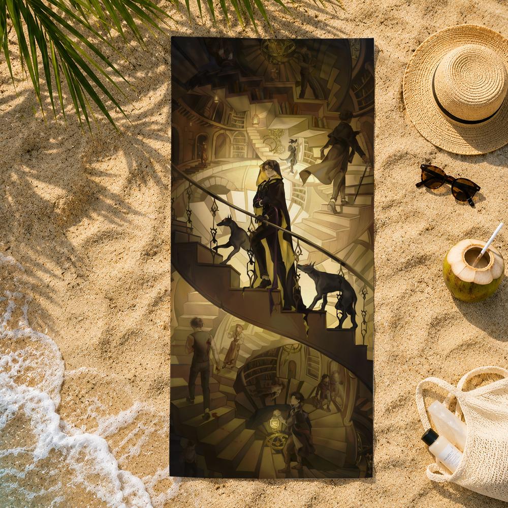 Fantasy L-Lord Of The Mysteries Towel ultra-fine fiber quick drying absorbent towel, beach swimming vacation beach towel