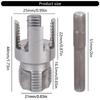 High Speed Steel Water Pipe Tap Threading Tool For Internal External Threading On Plastic Tubes 1/2in or 3/4in Sizes
